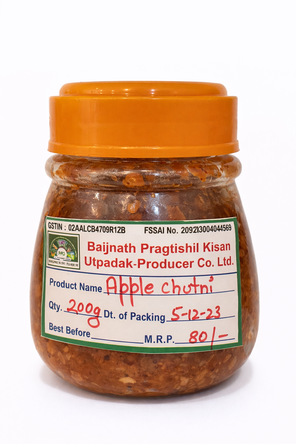 Apple Chutney (Seb Chatni)