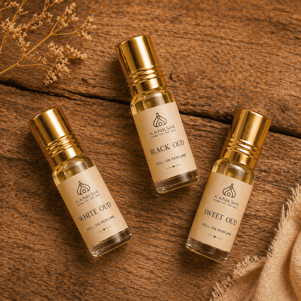 Luxury Attar Roll-On 3ml- Sweet OUD