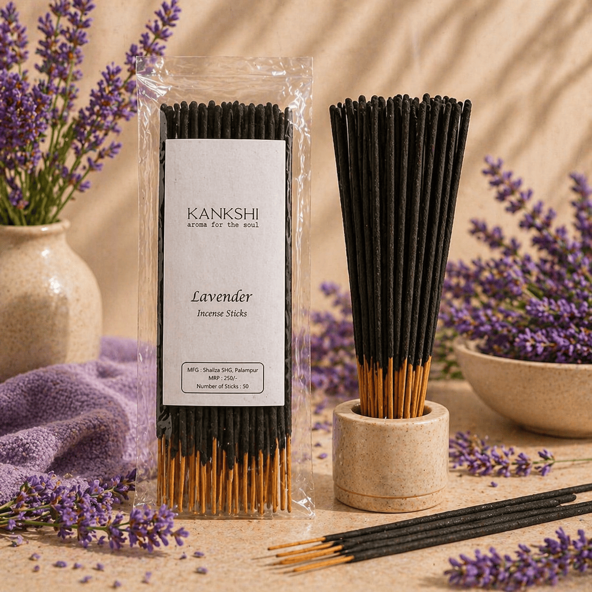Lavender Incense Sticks