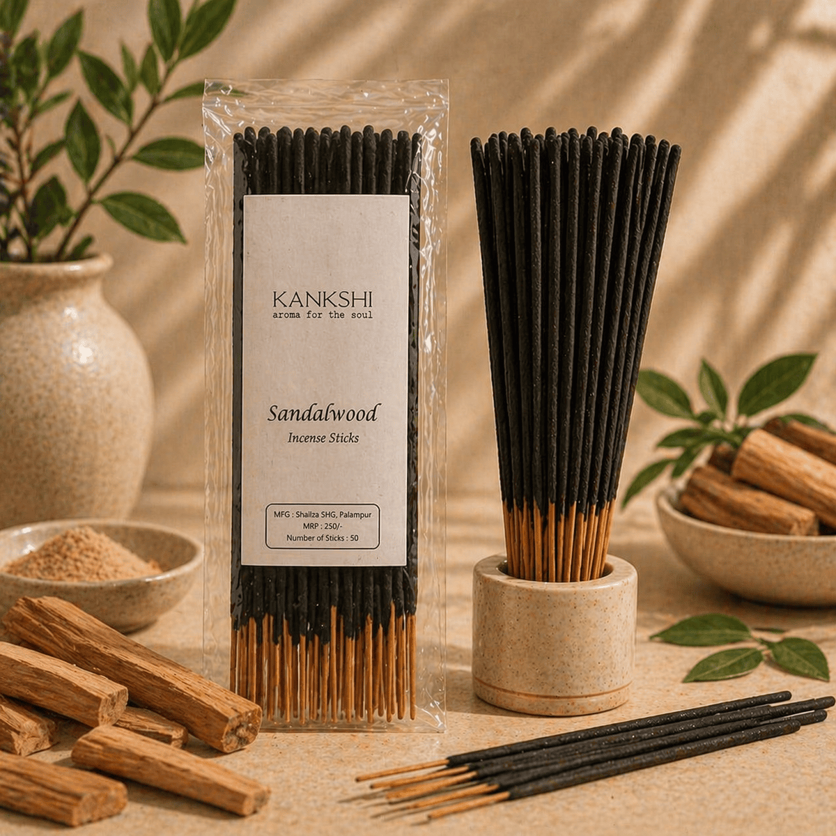 Sandalwood Incense Sticks