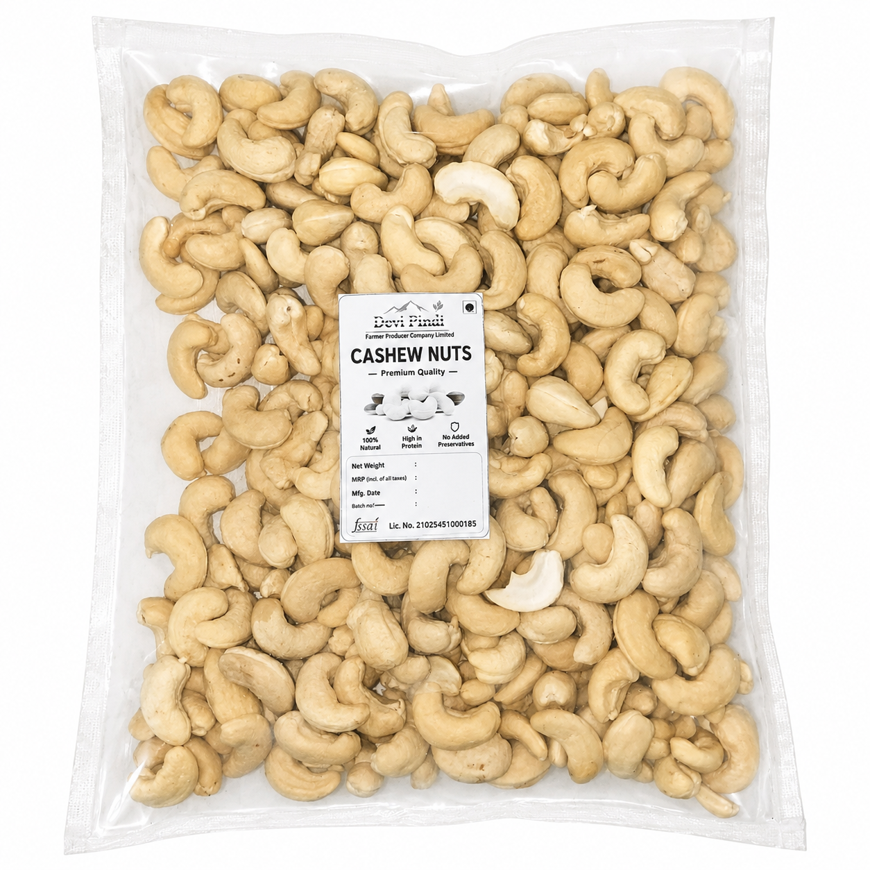 Cashew Nuts 500gm