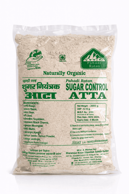 Pahadi Rattan Sugar Control Mix Grain Aata 2KG