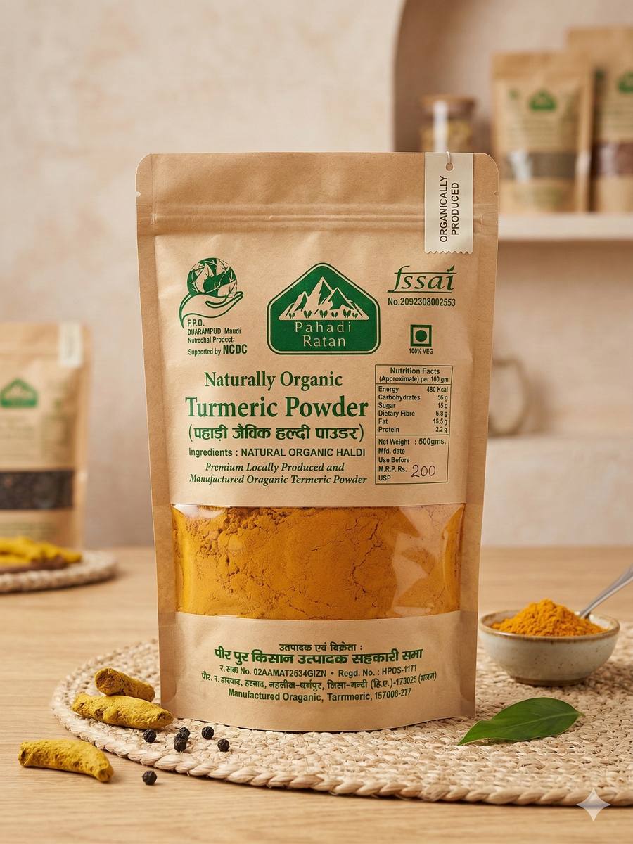 Pahadi Rattan Turmeric Powder