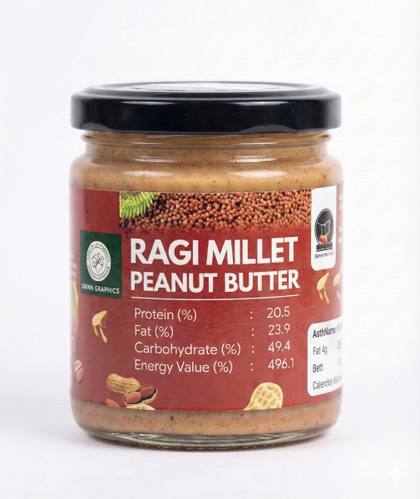Ragi Millets Peanut Butter