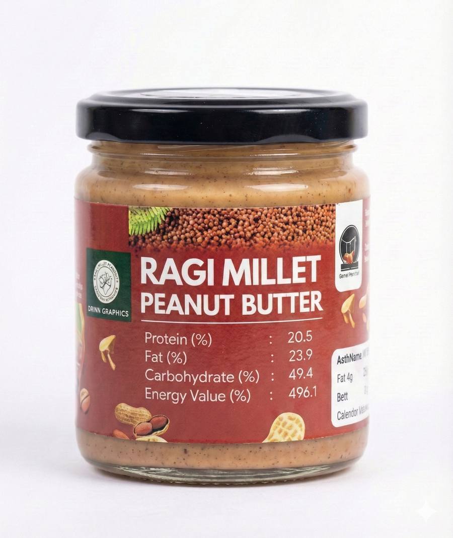 Ragi Millets Peanut Butter