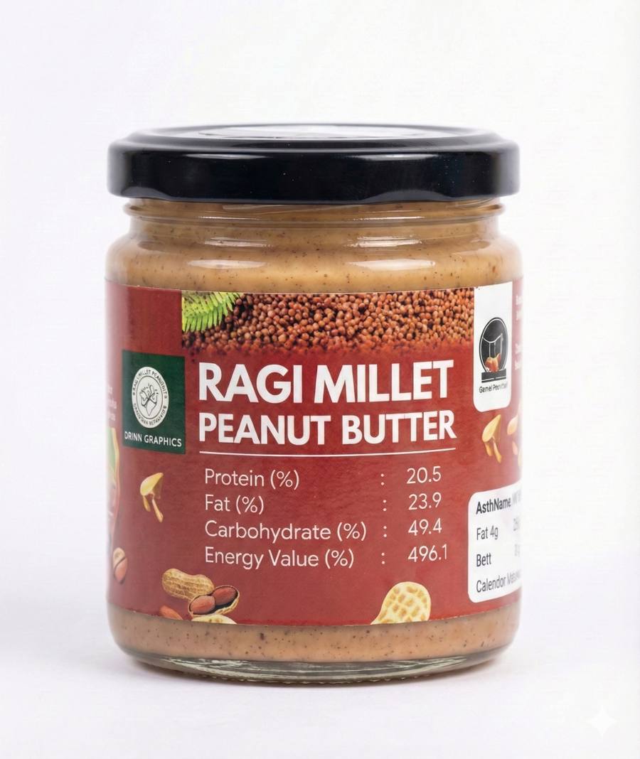 Ragi Millets Peanut Butter