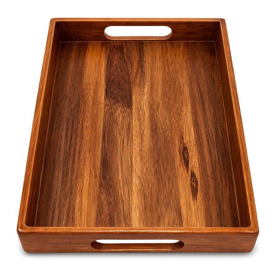 Bamboo Tray Medium(Solid Matt Finish)