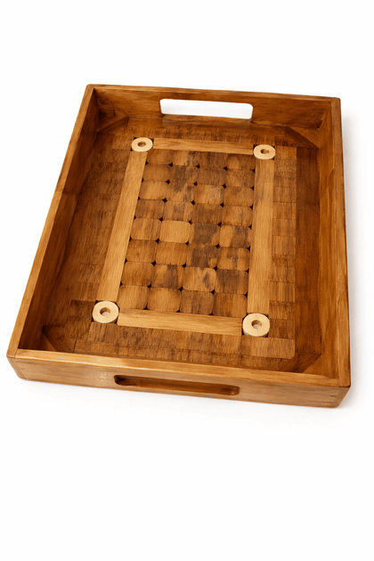 Bamboo Tray (Curved Solid 4 F Round)