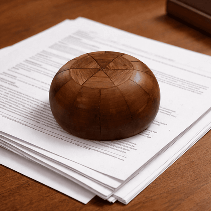 Bamboo Paper Weight