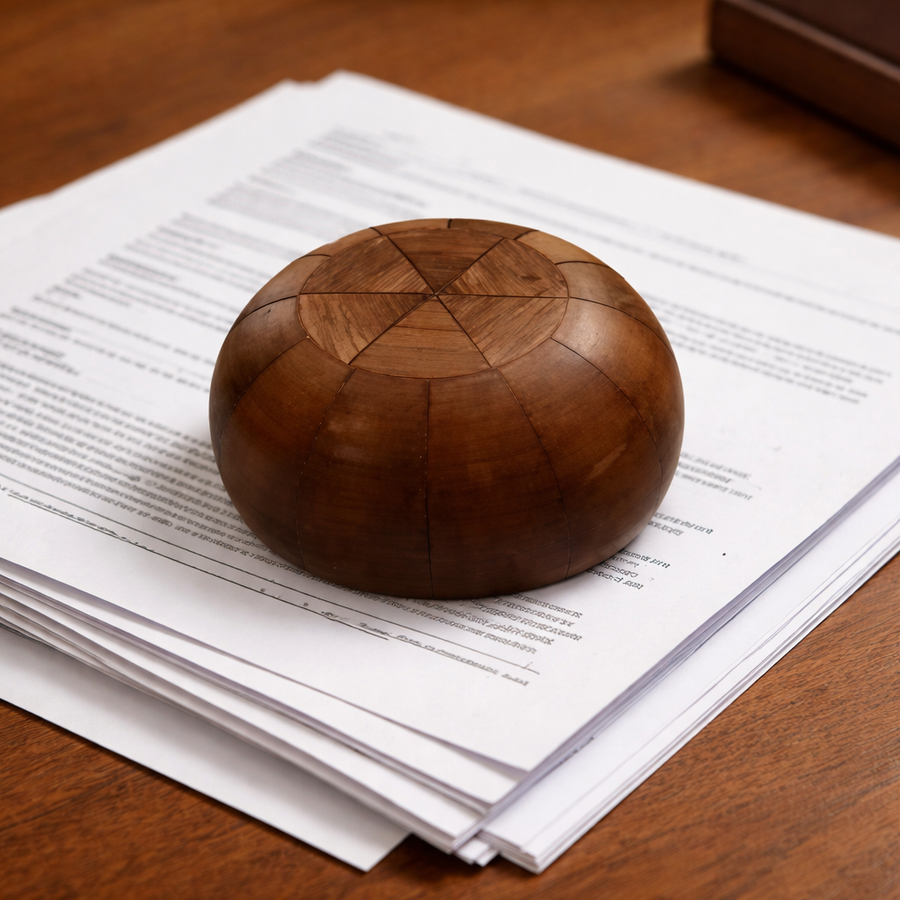 Bamboo Paper Weight