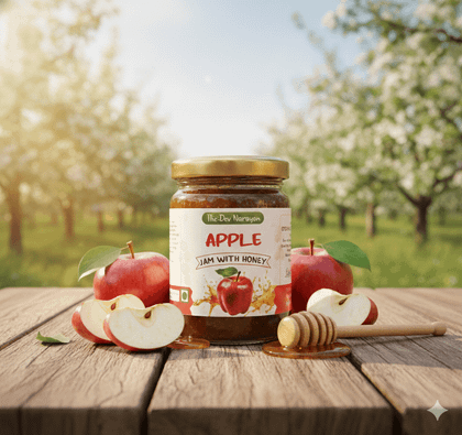 Apple jam with honey 250g