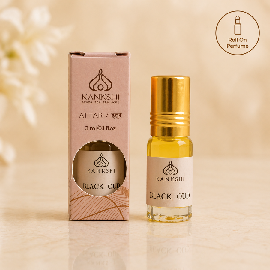 Luxury Attar Roll-On 3ml-Black OUD