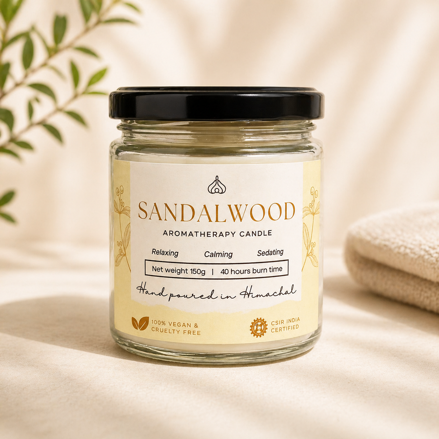 Sandalwood Aromatherapy Candle