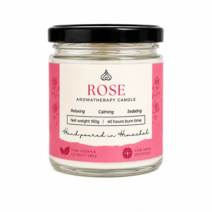 Rose Aromatherapy Candle