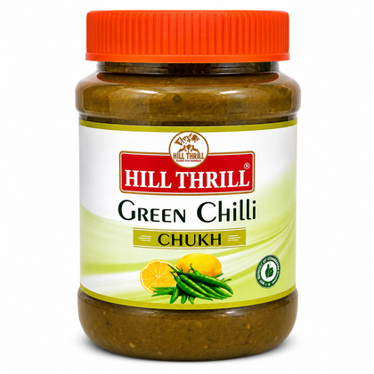 GREEN CHILLY CHUKH 450GM (HT)